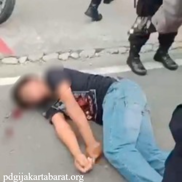 Viral Pedemo Terluka dan Berdarah di Medan