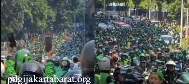 Publik Berduka Viral Ojol Gaungkan Jangan Lindas Kami