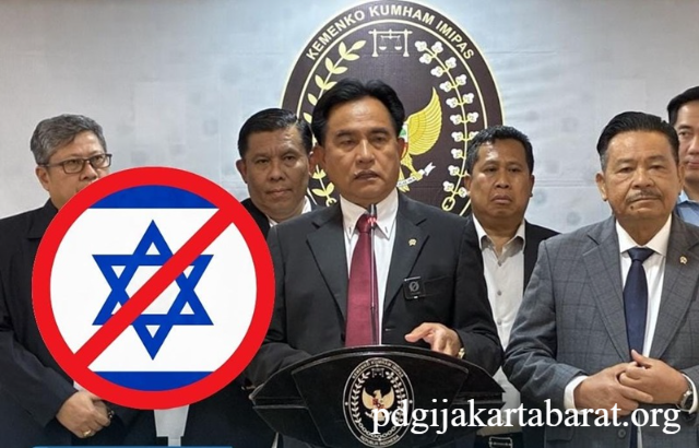 Prabowo tolak visa atlet Israel